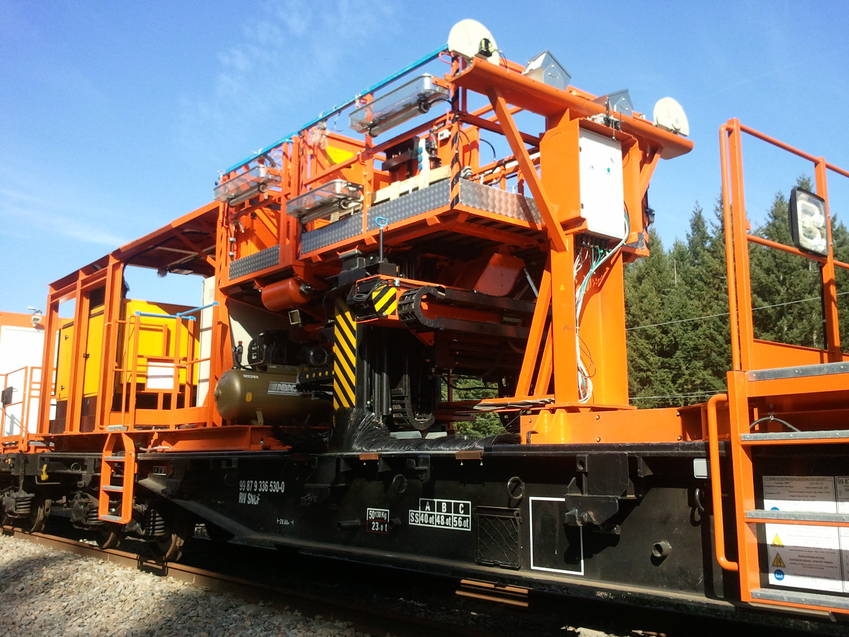 Mesure et contrôle d'infrastructure ferroviaire