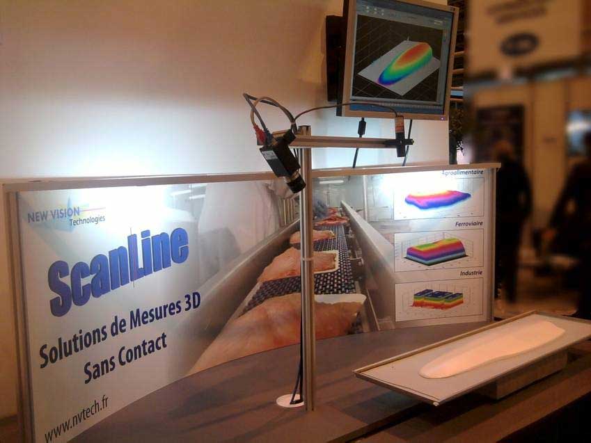 SCANLINE, mesure 3D par profilométrie LASER